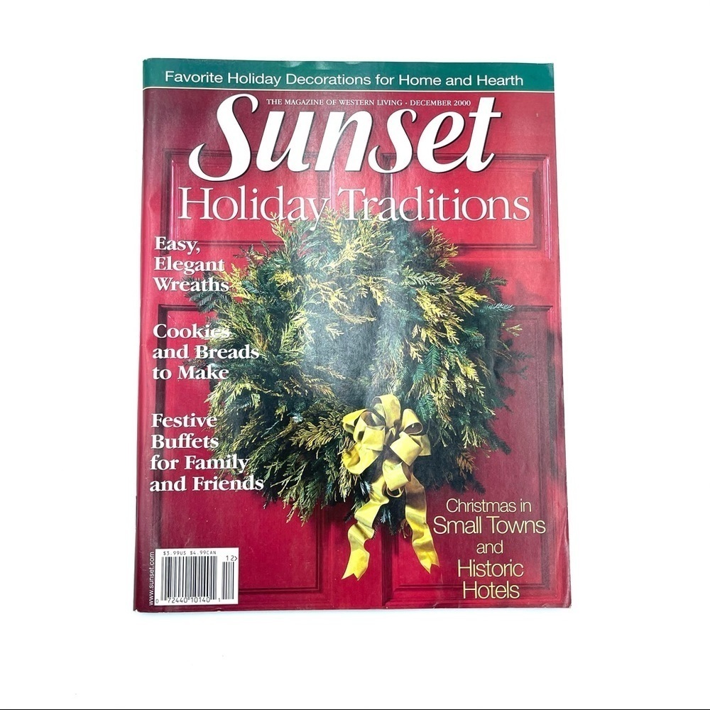 Sunset Magazine Holiday Traditions December 2000